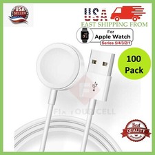 100 x Magnetic USB Charging Cable Charger For Apple Watch iWatch 2/3/4/5/6/SE/7