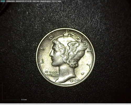 1940 Mercury Dime - Very Nice Coin!!! (#1)