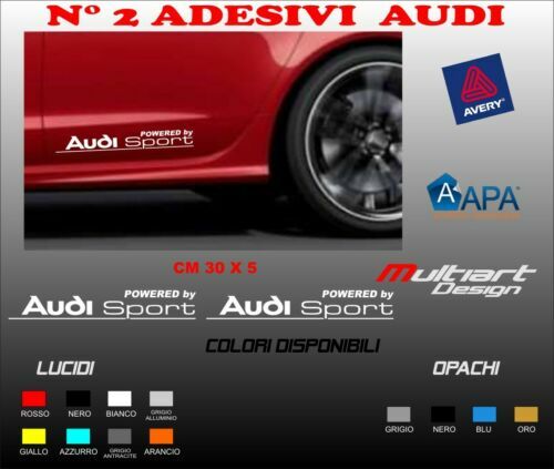 Audi Q2 C Kit Blade Film Décoratif Quattro Argent - Inscription Origine 81A064317 Z7G