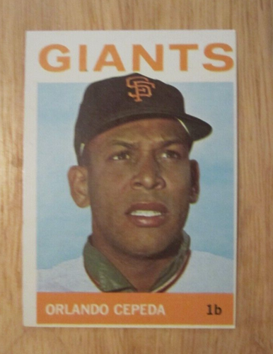 Orlando Cepeda 1964 Topps #390 Trading Card MLB Baseball San Francisco Giants