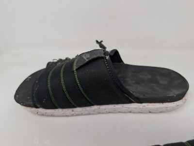 Nike Asuna Crater Slides Black Green Grey White DJ4629-002 Mens Size 8 NIKE Asuna Crater Slide  main image 4
