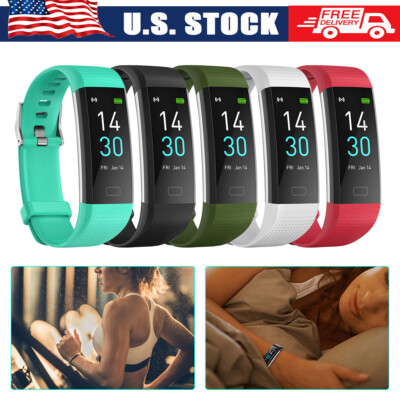 #ad NEW Fitness Activity Tracker Blood Pressure Heart Rate Sport 2023 Smart Watch $21.89