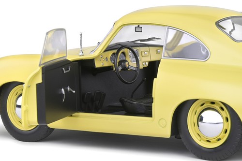 1953 PORSCHE 356 PRE-A YELLOW 1/18 MODEL BY SOLIDO S1802805 BRAND NEW IN BOX - Picture 9 of 10