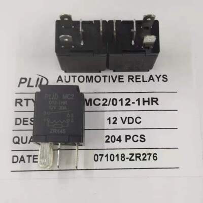1Pc PLID MC2-012-1HR 12VDC Automotive Relay 4Pins 30A #W4