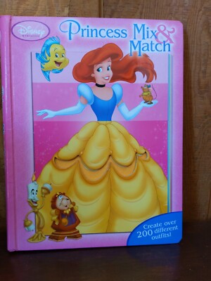 Princess Mix and Match by Disney Books (2006, Hardcover) | eBay