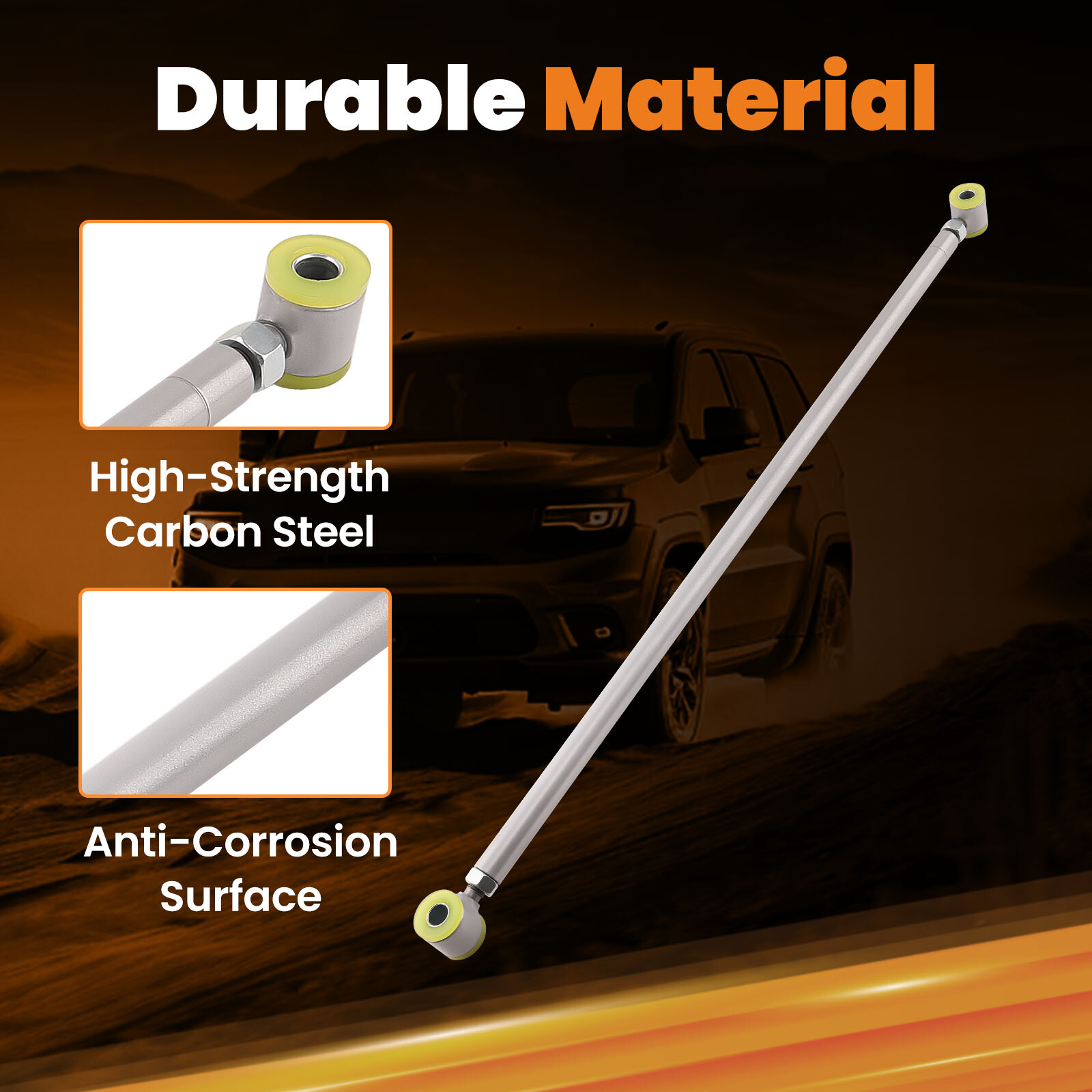 Adjustable Rear Trac Bar w/ Brackets For 19601972 Chevy C10 Pickup