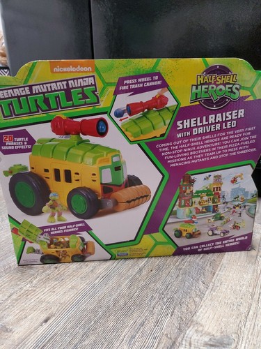Neu Teenage Mutant Ninja Turtles Halbschalenhelden Shellraiser mit Driver Leo  - Bild 2 von 2