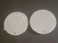 (LOT OF 2) Bell Outdoor 5374-0, 4", Gray, NEMA-3R, Round, Heavy Duty Blank Cover