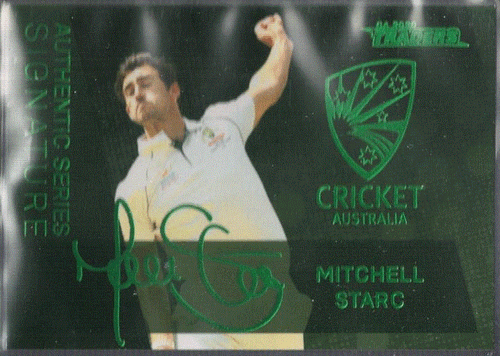 2020/21 CA Traders Cricket Authentics Green & Signatures & Priority Singles - Picture 2 of 35