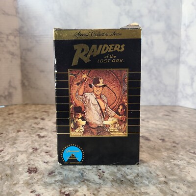 Indiana Jones Raiders of The Lost Ark Betamax  Beta Special collectors series