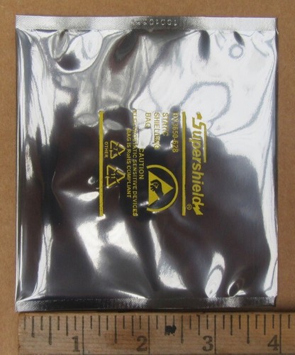 8,000 4x4" Open-Top Dou Yee Static Shield Bags - Free Shipping - Picture 2 of 2