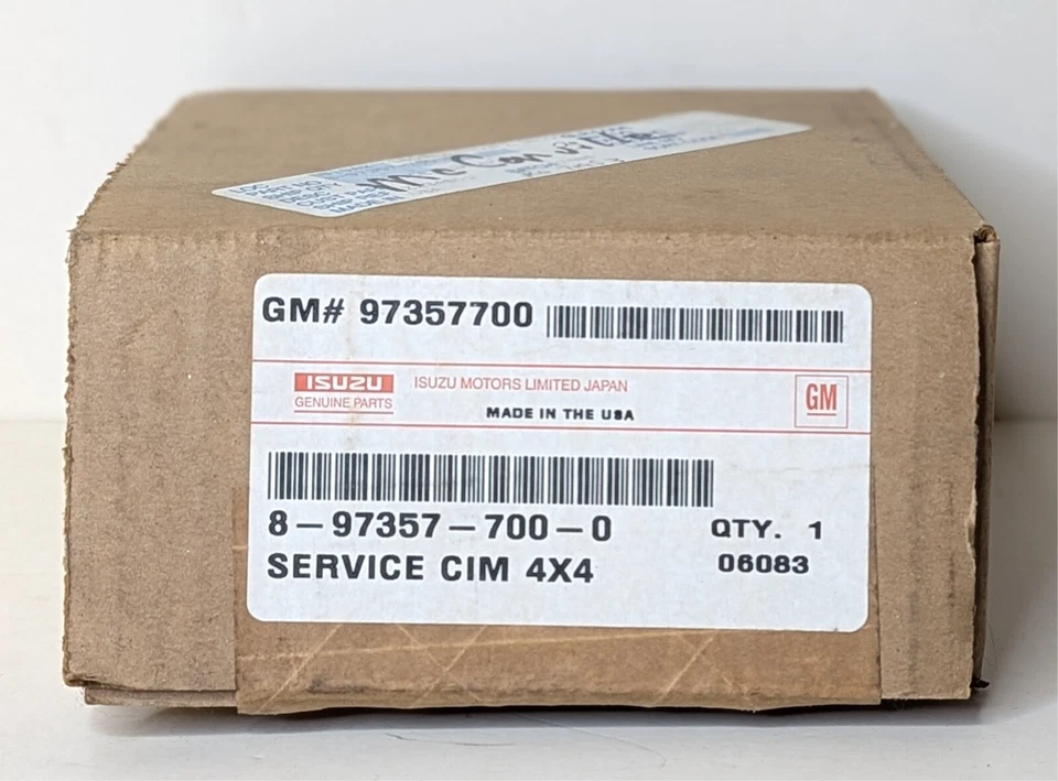 原始设备制造商五十铃 ABS 控制模块 97357700 – 正品 NOS 制动 ECU 替换件 — 第 3/3 张图片