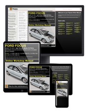 Ford Focus Petrol (2005-2011) 54 to 61 Haynes Online Car Manual