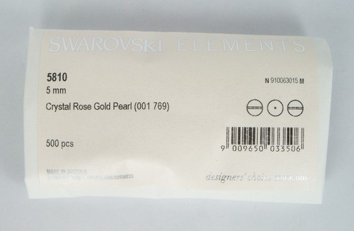 Genuine SWAROVSKI CRYSTAL PEARL ELEMENT #5810 ROUND BEAD ~ Many Color & Size - Picture 124 of 146