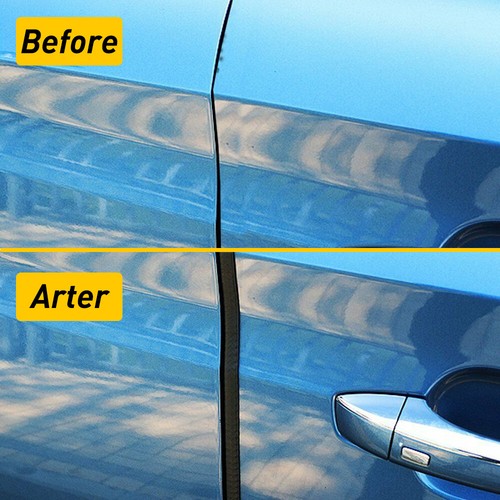 33FT Car Door Trim Edge Strip Lock Guard Moulding Rubber Seal Protector Black US - Picture 7 of 9