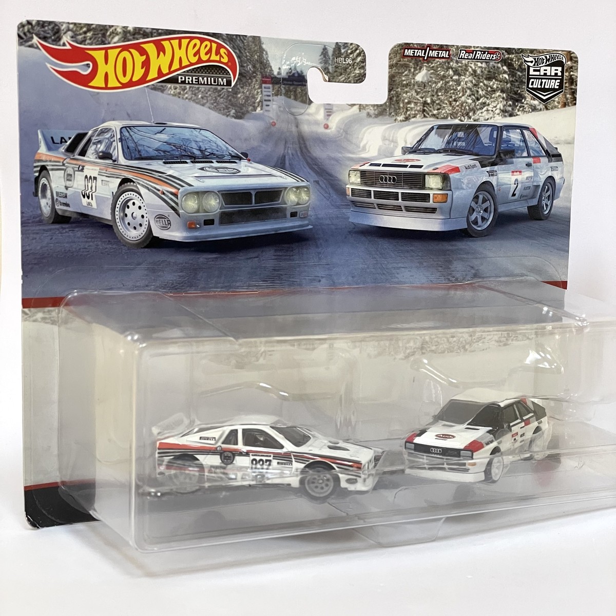 Hot Wheels Premium 2-Pack Lancia Rally 037 / '84 Audi Sport