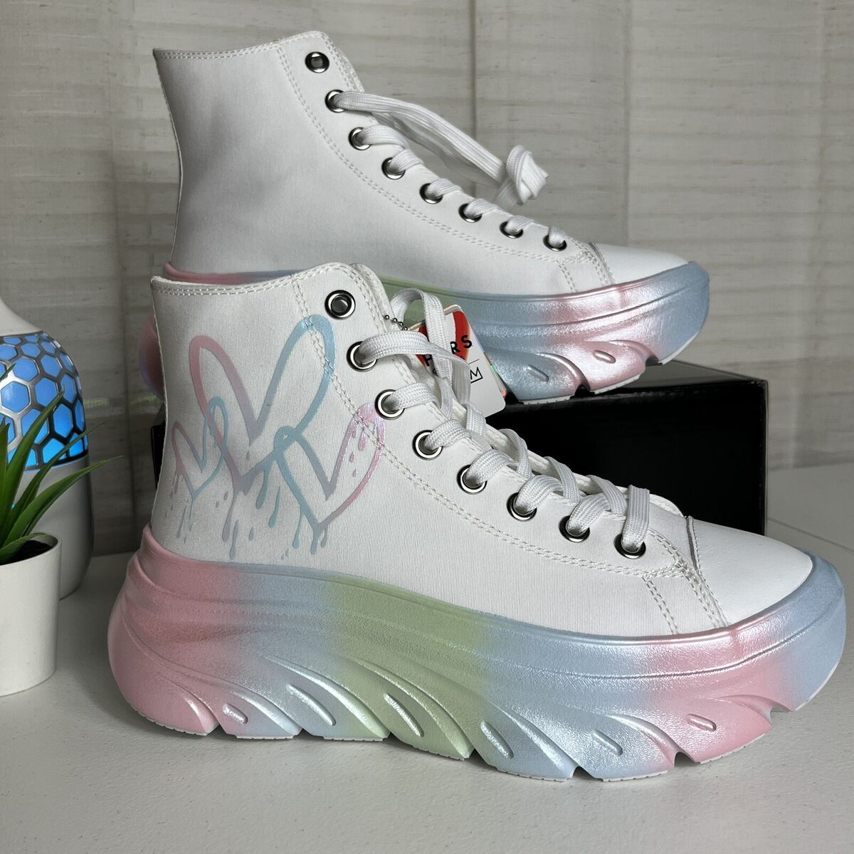 Skechers LA x JGoldcrown Funky Street Platform Sneakers Skechers LA x JGoldcrown Funky Street Platform Sneakers