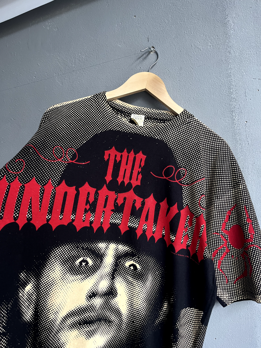 RARE Vintage 1992 The Undertaker All Over Print WWE WWF T RARE Vintage 1992 The Undertaker All Over Print WWE WWF T