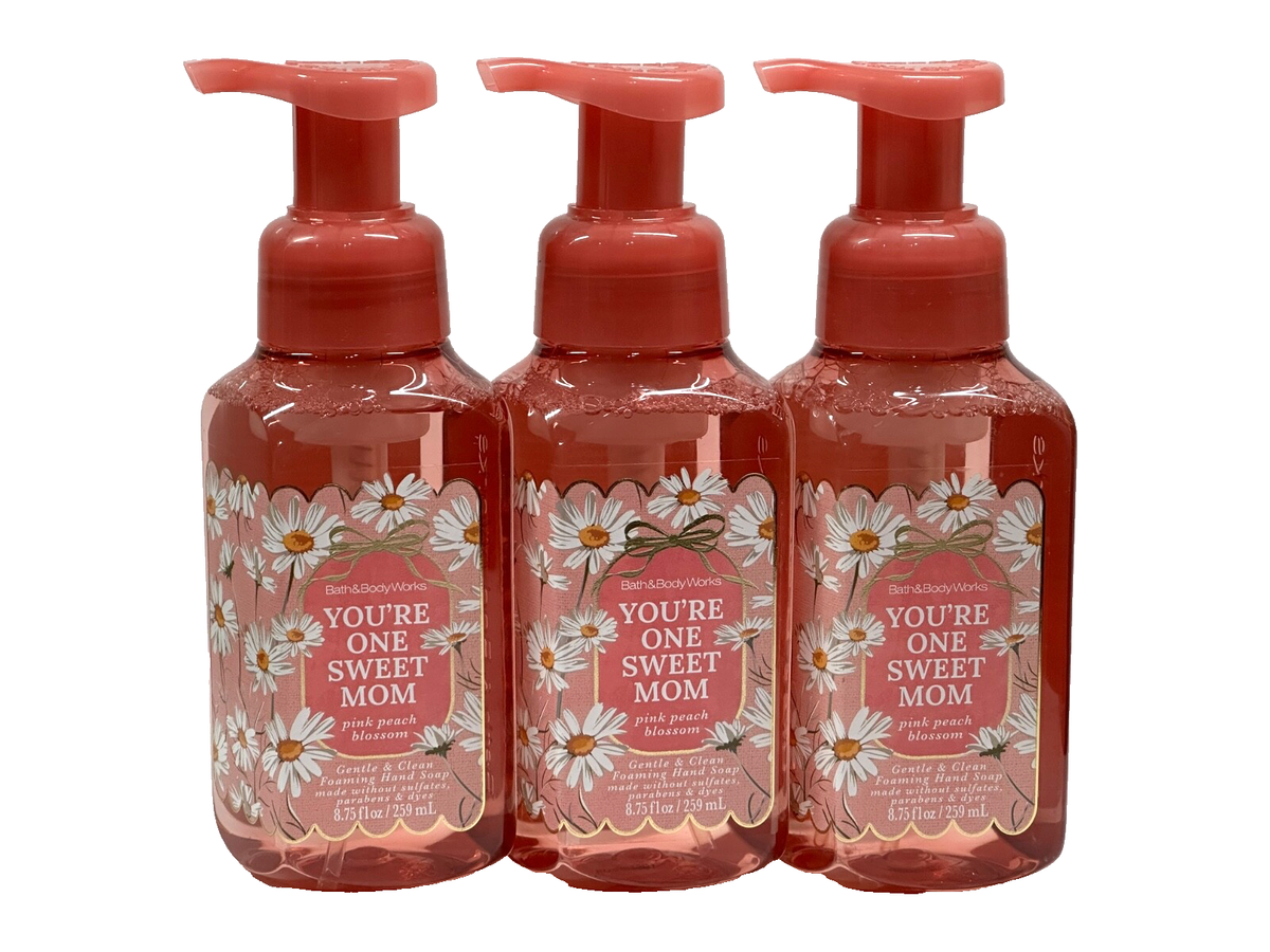 3 BATH & BODY WORKS YOU'RE ONE SWEET MOM GENTLE FOAMING HAND SOAP