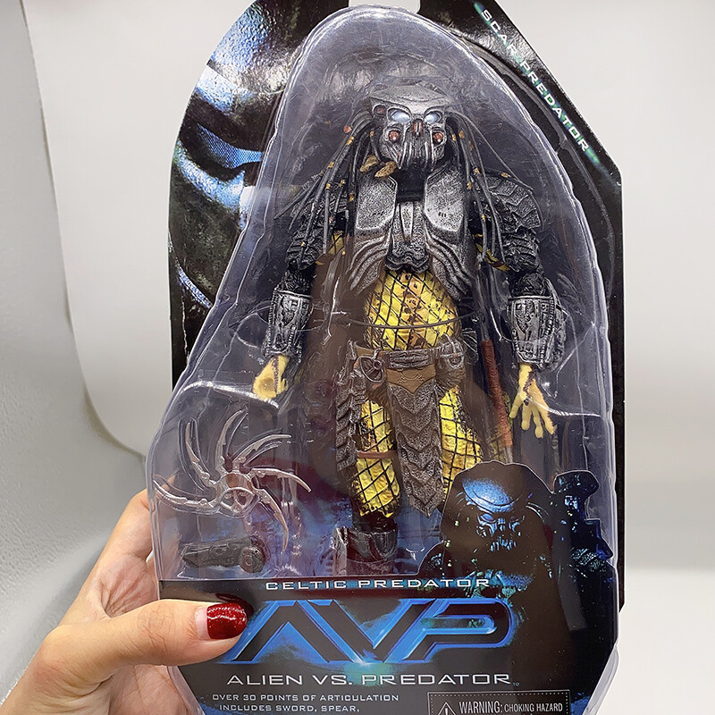 Figurine McFarlane – Celtic Predator – Alien Vs Predator – 7 Pouces – Rare – Neuve