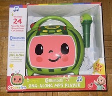 Cocomelon Karaoke Machine, Portable Bluetooth Party Speaker with Microphone For