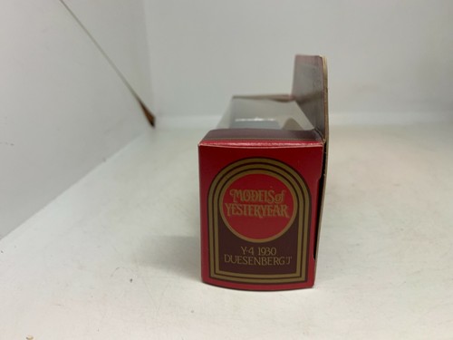 Matchbox Models of Yesteryear Y-4 1930 Model J Duesenberg Blue/Silver NEW - Picture 3 of 6