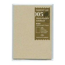 Traveler's notebook Passport size Refill lightweight paper 14371006