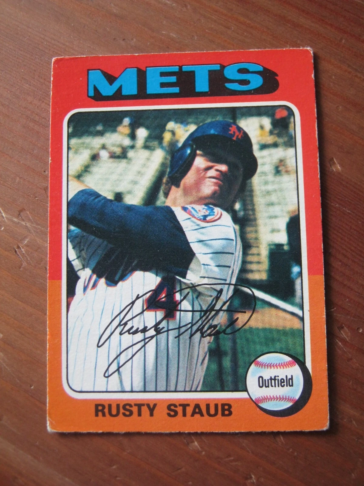 1975 OPC O Pee Chee # 90 Rusty Staub New York Mets Montreal Expos ZB3