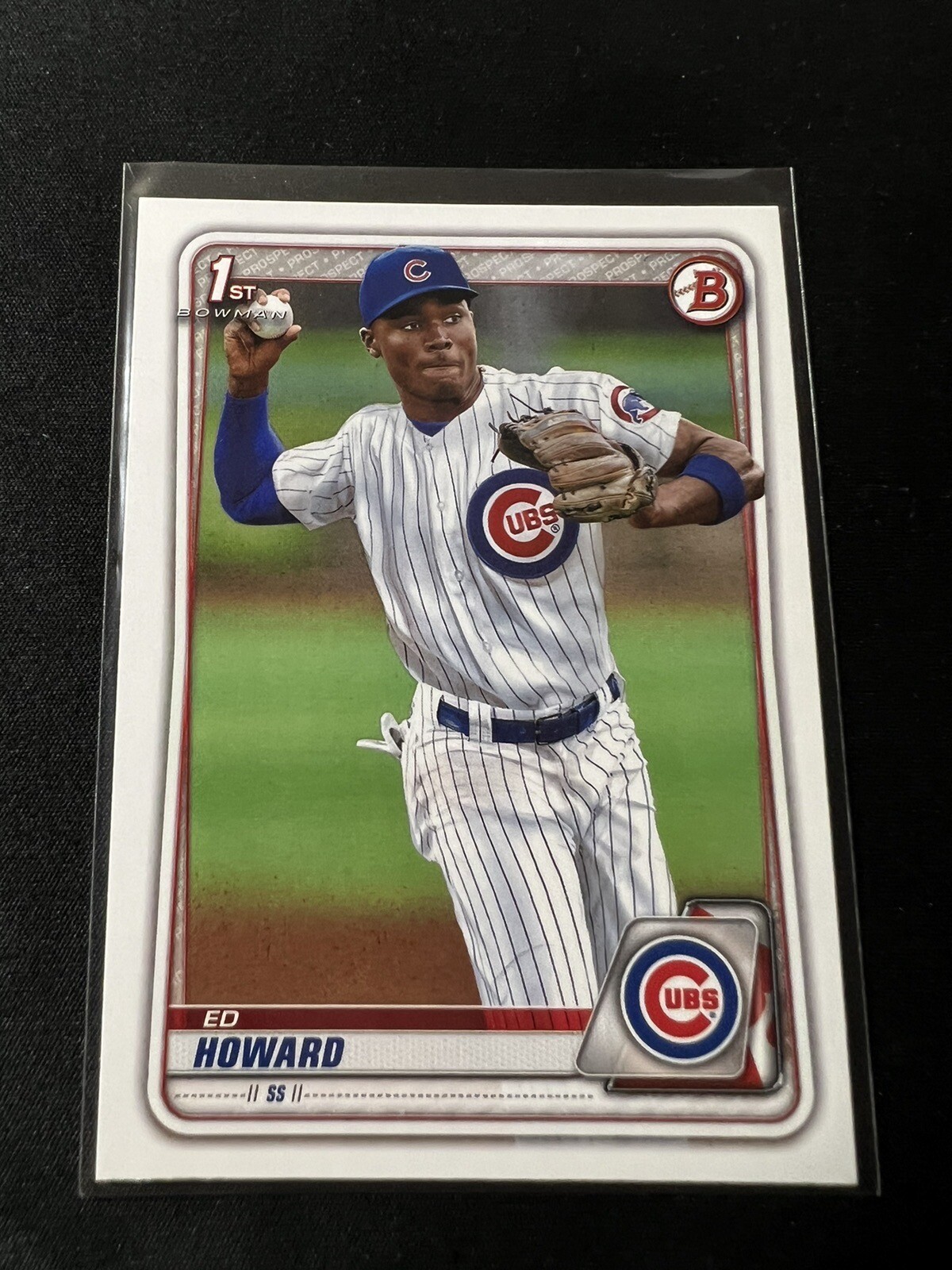 Ed Howard - 2020 Bowman Draft 1st Paper Rookie RC #BD-98