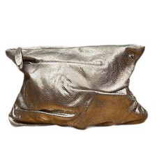 PRE-OWNED - Elie Tahari Daphne Snake Embossed Oversize Clutch