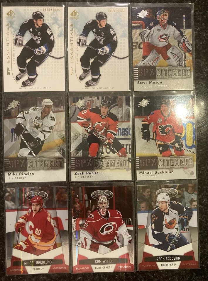 07-08 to 20-21 Numbered Veterans Donruss Upper Deck SP Panini SPX - Image 4 of 4