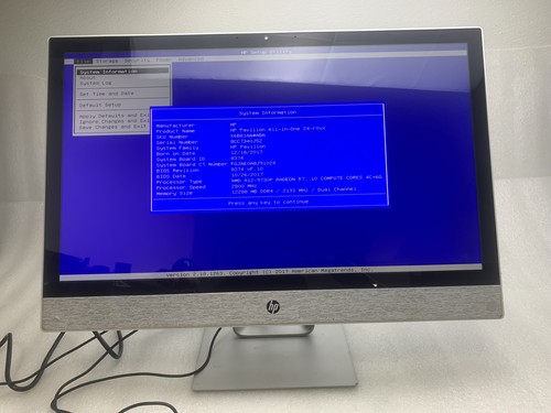 HP Pavilion All-in-One 24-r0xx 24" A12-9730P RADEON R7 0GHz 12GB RAM 1TB HDD - Picture 2 of 8