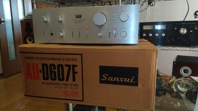 Sansui Au-D607F Maintained, Used, Working Product Perfect operation 100V