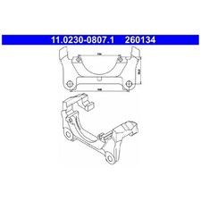 Bremssattel-Halter vorne für Audi A4 B6 8E2 8E5 8H7 B7 8EC 8ED 8HE A6 | 2461475