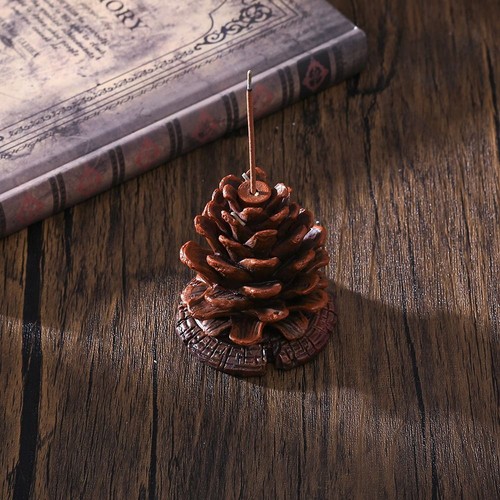 Decorative Simulation Pine Cone Fragrance Base Tea Ceremony