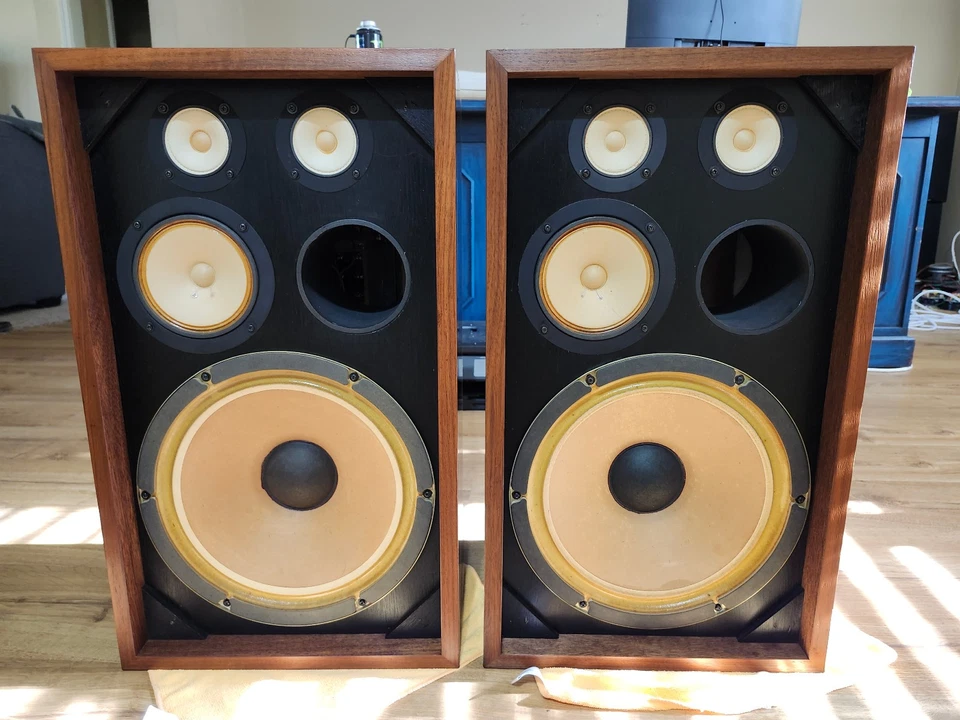 KENWOOD KL-4080 VINTAGE 1973 JAPÓN - XOVERS RECAPITULADO - ¡MADERA SÚPER LIMPIA! Foto 3 de 4