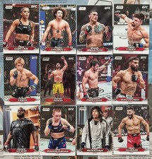 12 cards lot! 2025 Topps Stadium Club UFC X RC COLLECTION!
