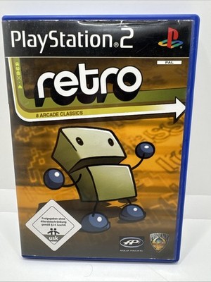 Retro 8 Arcade Classics From Yesterday - PS2 - Playstation 2  