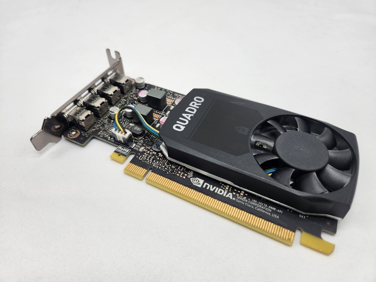 NVIDIA Quadro P1000 (ロープロファイル) NVIDIA Quadro P1000 - 株式会社 エルザ ジャパン
