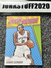 2024-25 Origins Kawhi Leonard SP Holo Origin Stories Sick insert #22