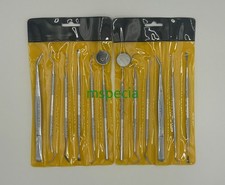 Dental Tools Kit   Professional Stainless Steel Teeth Cleaning Set Get One Free.