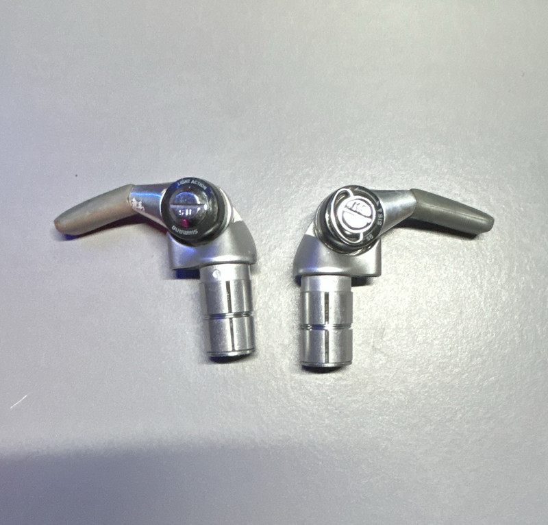 Shimano SL-BS77 9-Speed Bar End Shifter pair with perfect working ratchet