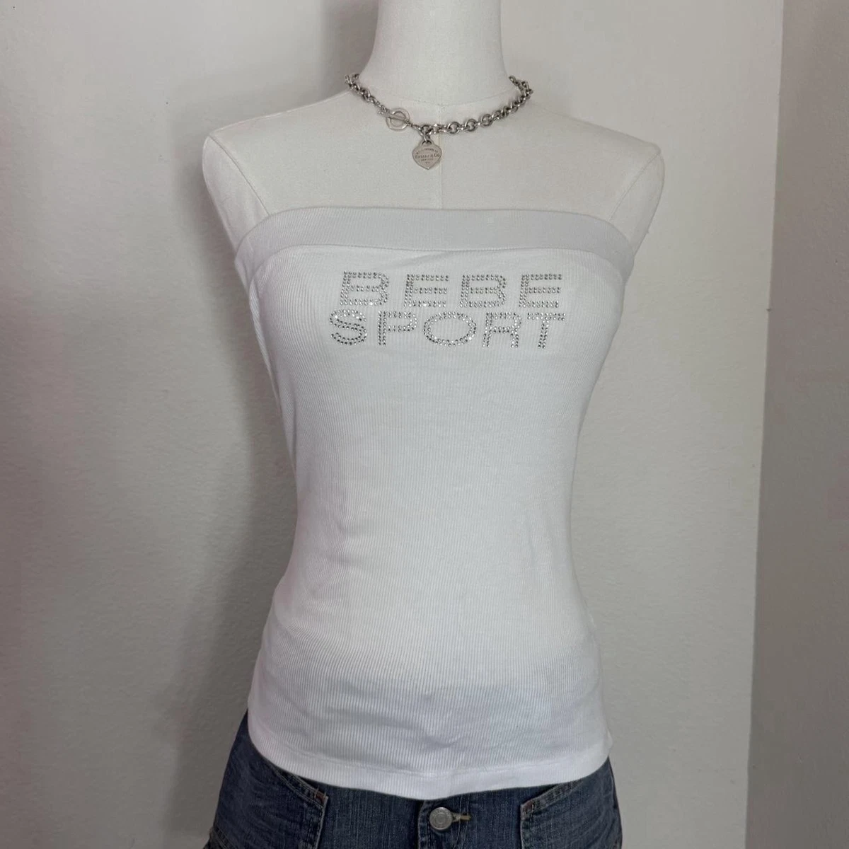 Bebe Tube Top In Women's Tops & Blouses for sale - eBay