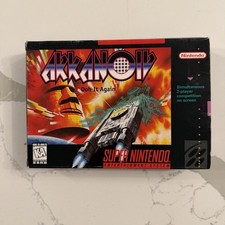 Arkanoid Doh It Again SNES With Box No Manual