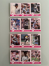 1987 Star Don Mattingly Stickers Rare Find Set of (24) NM/MT (3 sticker panels)