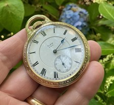 Beautiful 1924 16s Elgin 21 Jewel Grade 478 Gold Filled Case Pocket Watch