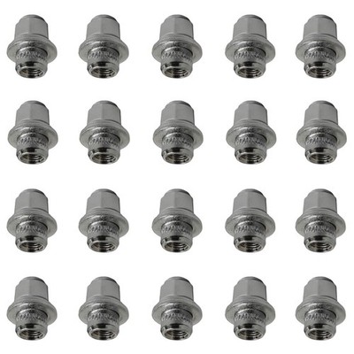 20 Radmuttern Flachbund  M12x1,5 für Mitsubishi ASX Carisma Colt Space Gear Gala