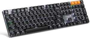 K310 Pro Clavier mécanique sans fil - Interrupteur rouge à profil bas en aluminium