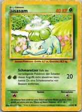 Pokémon Bisasam 44/102 Base Set 1995 Deutsch