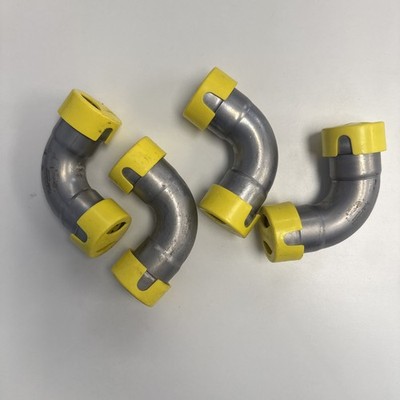 Apollo PowerPress 1'' 90° Gas Press Elbow Yellow Fitting - Lot of 4